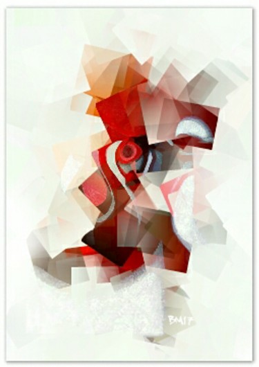 Digitale Kunst mit dem Titel "No 23" von Barbaram, Original-Kunstwerk, Collagen