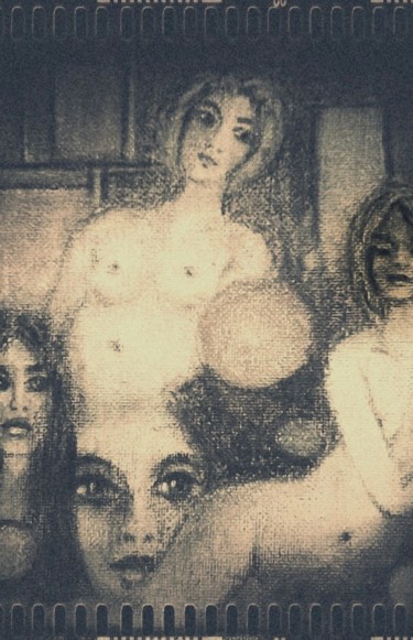 Digitale Kunst mit dem Titel "Women" von Barbaram, Original-Kunstwerk
