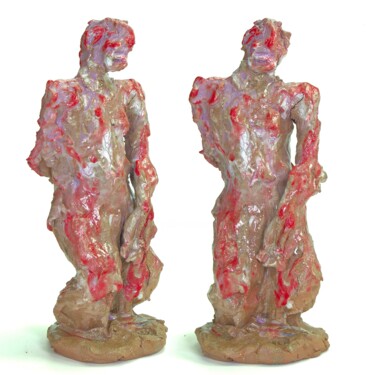 Sculpture titled "Antigone" by Prof. Andreas Loeschner-Gornau, Original Artwork, Ceramics