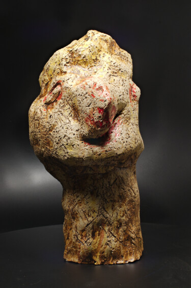 Sculpture titled "Homunculus sculpture" by Prof. Andreas Loeschner-Gornau, Original Artwork, Ceramics