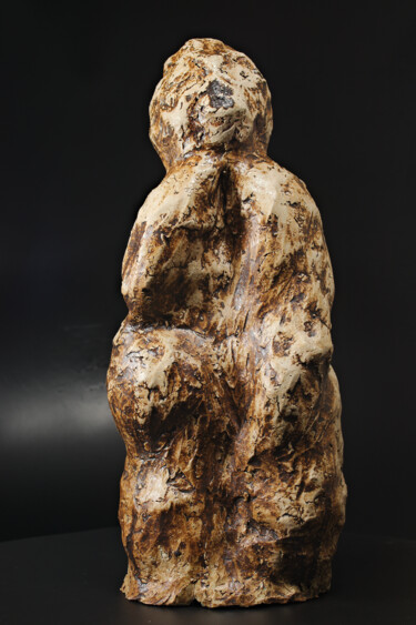 Sculpture titled "Demeter" by Prof. Andreas Loeschner-Gornau, Original Artwork, Stone