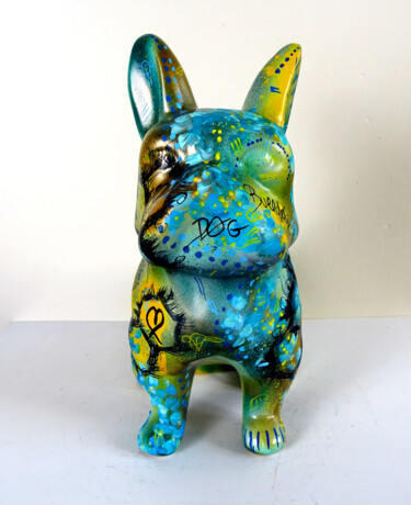 雕塑 标题为“Statue "Bulldog Lov…” 由Pvettese, 原创艺术品, 喷漆