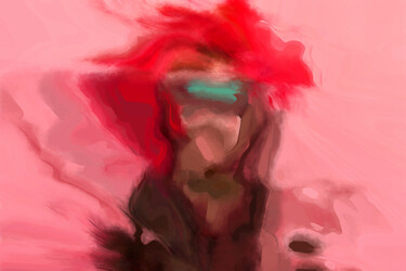 Digital Arts titled "Abstract" by Pwa Studio, Original Artwork, Digital Painting