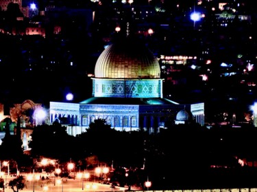 Photography titled "Dome of the Rock, f…" by J.A. Quattro (Qu4ttroStudio), Original Artwork, Non Manipulated Photography