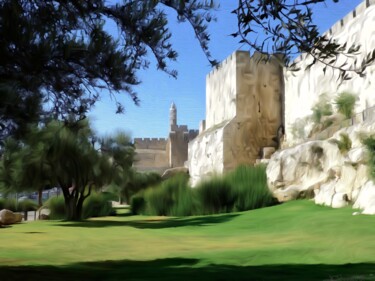 Arte digitale intitolato "The Citadel: Tower…" da J.A. Quattro (Qu4ttroStudio), Opera d'arte originale, Fotografia non manip…