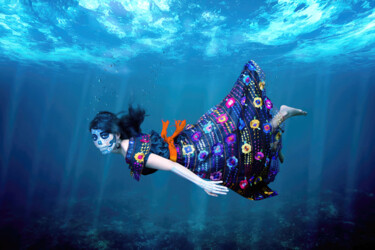 "La Catrina swims in…" başlıklı Fotoğraf R&N Photography tarafından, Orijinal sanat, Dijital Fotoğrafçılık