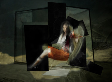 Arts numériques intitulée "des-structures-et-d…" par H2no, Œuvre d'art originale, Peinture numérique