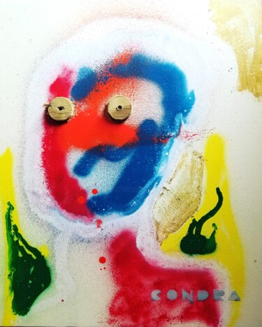 Картина под названием "#232" - Raca, Подлинное произведение искусства, Рисунок распылителем краски