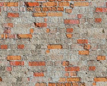 Фотография под названием "Old brickwork" - Art$Art, Подлинное произведение искусства, Цифровая фотография