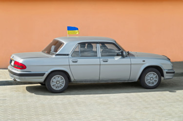 Fotografia intitolato "Car Volga" da Art$Art, Opera d'arte originale, Fotografia digitale