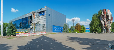 Photographie intitulée "Facade of Meteor po…" par Art$Art, Œuvre d'art originale, Photographie numérique