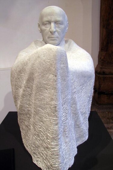 Rzeźba zatytułowany „Cardinal Stefan Wys…” autorstwa Radoslaw Keler, Oryginalna praca, Kamień