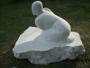 Sculpture intitulée "Crazy girl (2)" par Radoslaw Keler, Œuvre d'art originale