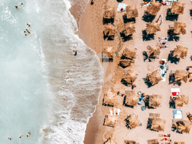 Fotografie getiteld "Aerial Ocean Beach…" door Radu Bercan, Origineel Kunstwerk, Digitale fotografie