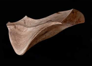 雕塑 标题为“Fluyendo” 由Rafa Marinas, 原创艺术品, 木
