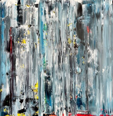 Pintura titulada "Abstract Emotion Mi…" por Rafal Dobosz, Obra de arte original, Oleo