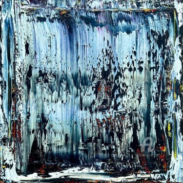 Schilderij getiteld "Abstract N18621" door Rafal Dobosz, Origineel Kunstwerk, Olie