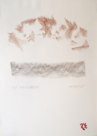 Desenho intitulada "TLS XXIII-IX-MMXVII…" por Rafferoico, Obras de arte originais, Carvão