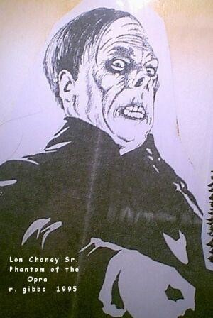 Drawing titled ""Lon Chaney Sr. Pha…" by Rainbow Sherbert, Original Artwork