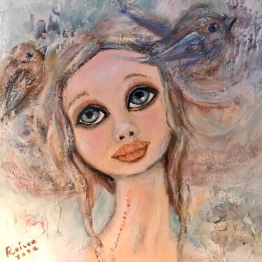 Peinture intitulée "Lucky dreamer" par Raissa Kagan, Œuvre d'art originale, Acrylique