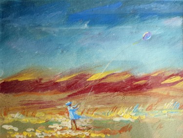 Peinture intitulée "Gone with the Wind" par Rakhmet Redzhepov, Œuvre d'art originale, Acrylique