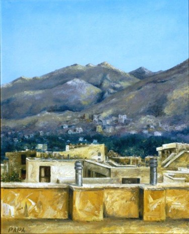 Painting titled "Top View" by Ralph Papa, Original Artwork