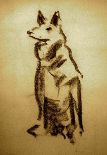Drawing titled "Ole Shep" by Ralph Papa, Original Artwork, Other