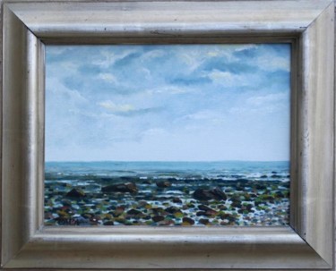 Painting titled "Atlantic Shore" by Ralph Papa, Original Artwork