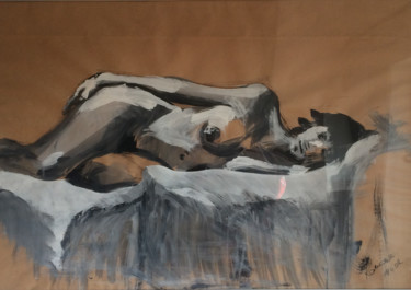 Pittura intitolato "Risveglio" da Ramona Wess, Opera d'arte originale, Acrilico
