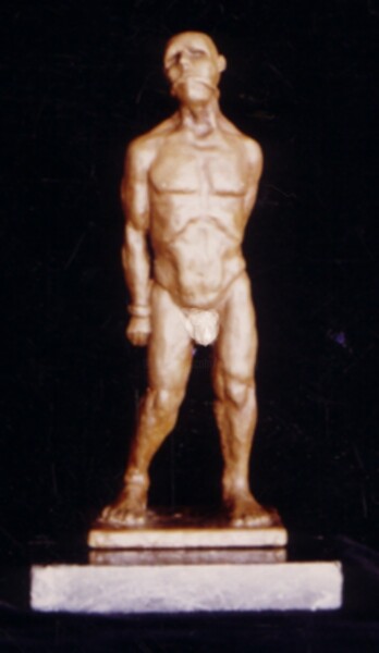 Skulptur mit dem Titel "Slave" von Randy Addy, Original-Kunstwerk