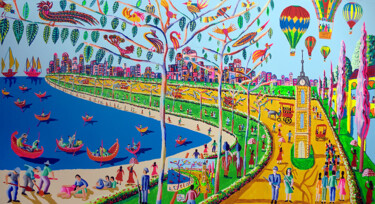 제목이 "naive painting raph…"인 미술작품 Raphael Perez로, 원작, 아크릴