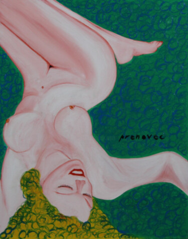 Pintura intitulada ""Série ARTHUR RIMBA…" por Raphaël Prenovec, Obras de arte originais, Óleo Montado em Cartão