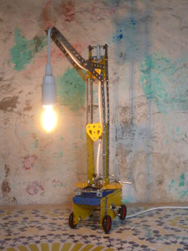 Design titled "GRUE - MECCANO" by Leferailleur02, Original Artwork, Luminaire