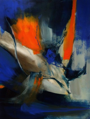 绘画 标题为“Abstract number 1” 由Regis Bertry, 原创艺术品, 丙烯