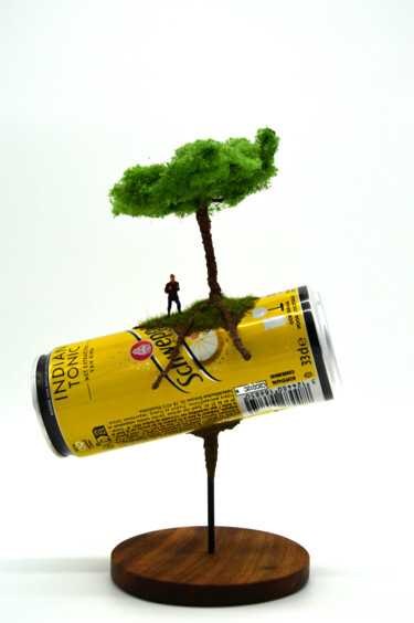 Скульптура под названием "Lost tree II" - Régis Gomez., Подлинное произведение искусства, проволочный