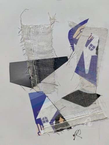 Collages getiteld "Nicht ohne Dich" door Reiner Poser, Origineel Kunstwerk, Collages