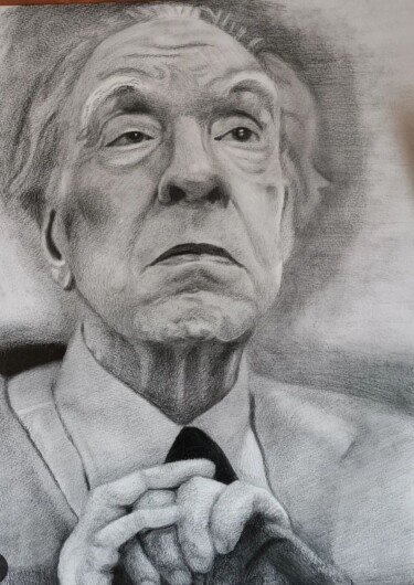 Drawing titled ""Mirada a la Inmens…" by Reinold Mesa, Original Artwork, Pencil