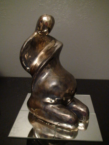 Sculpture titled "Maternité lll" by Claude Reitz, Original Artwork