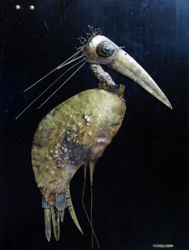 Sculpture titled "Bird DX" by Vladimiras Nikonovas, Original Artwork