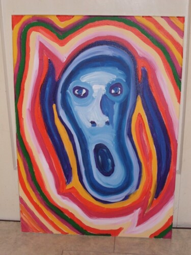 Painting titled "Der Schrei nach  Mu…" by Remus Besca, Original Artwork