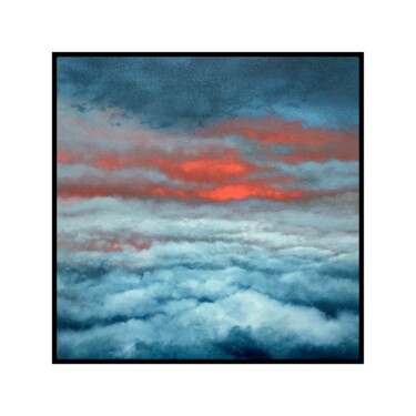 "Clouds 3" başlıklı Tablo René Büttner tarafından, Orijinal sanat, Petrol