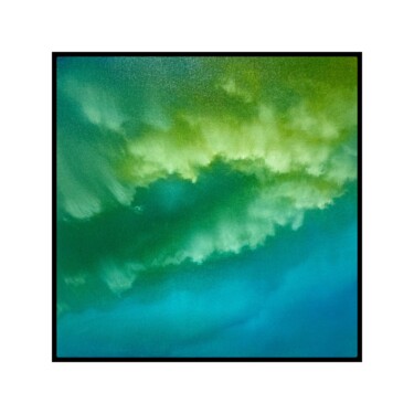 Pittura intitolato "Clouds 4" da René Büttner, Opera d'arte originale, Olio