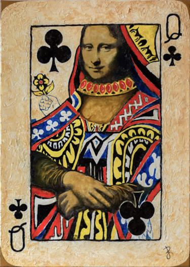 Ζωγραφική με τίτλο "Queen of Art. Oil o…" από Retne, Αυθεντικά έργα τέχνης, Λάδι
