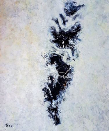 Pittura intitolato "-Profound Void- Jac…" da Retne, Opera d'arte originale, Smalto