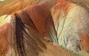Photography titled "Colorful mountains" by Reza Fardinfar, Original Artwork, Digital Photography
