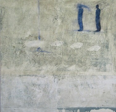 Pintura titulada "QT02" por Riccardo Perrone, Obra de arte original, Oleo Montado en Bastidor de camilla de madera