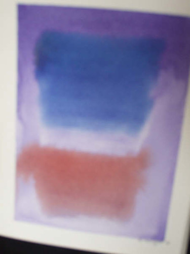 Malarstwo zatytułowany „Colour Field , Mauv…” autorstwa Richard Mangold, Oryginalna praca, Olej