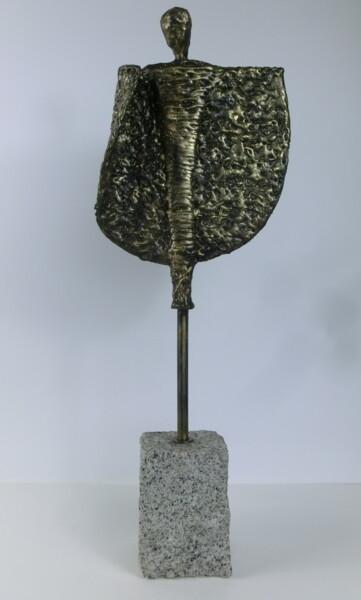 Sculpture titled "Engel 1" by Richard Blaas, Original Artwork, Metals