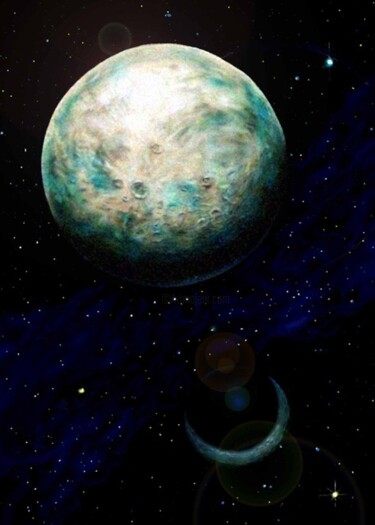 Картина под названием "Pluto" - Richard Murrin, Подлинное произведение искусства, Другой