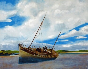 「Shipwreck of the "C…」というタイトルの絵画 Richard Rollinsによって, オリジナルのアートワーク, デジタル絵画